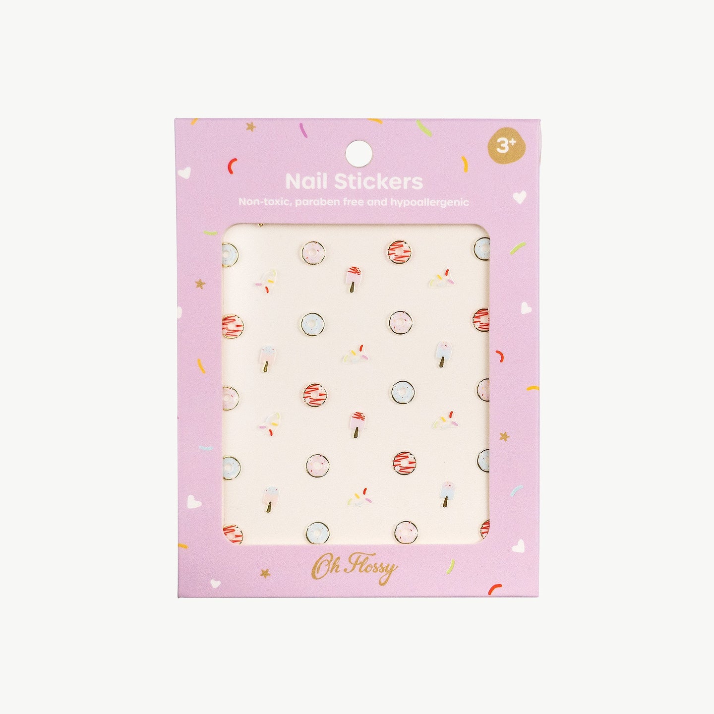 Oh Flossy nagų lipdukai Sweets